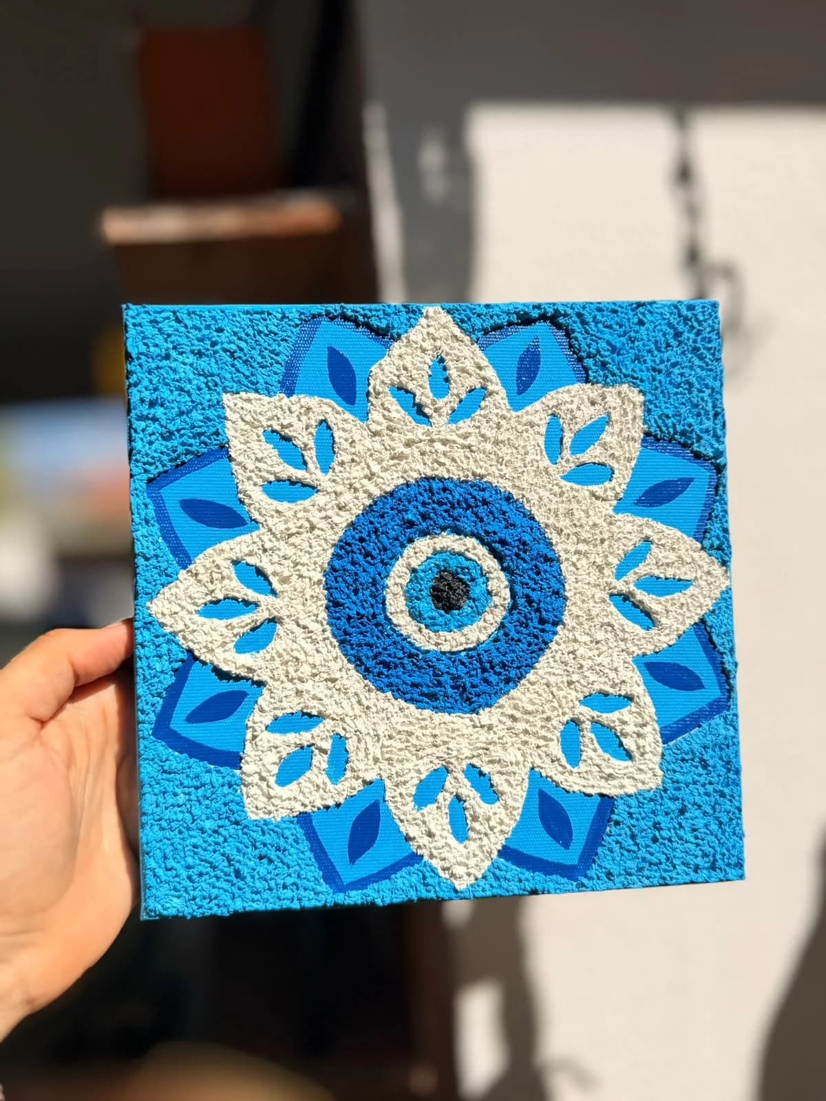 Mandala olho grego - Cultura